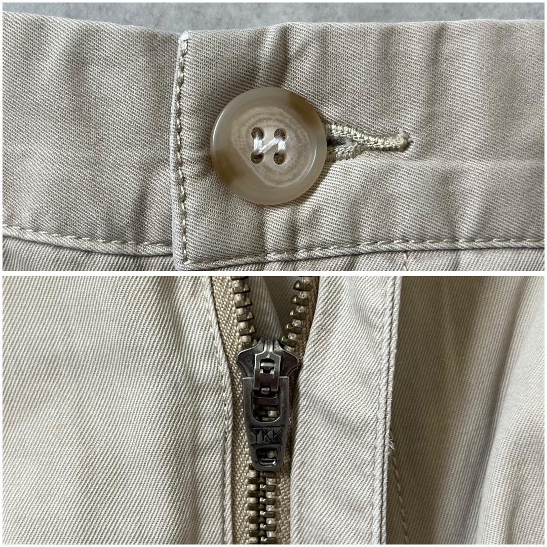 【中古】ポロバイ ラルフローレン W34 チノ 90s ハモンド ベージュ 16626 ユーズド USED 中古 レトロ メンズ レディース 一点物 アメカジ 古着