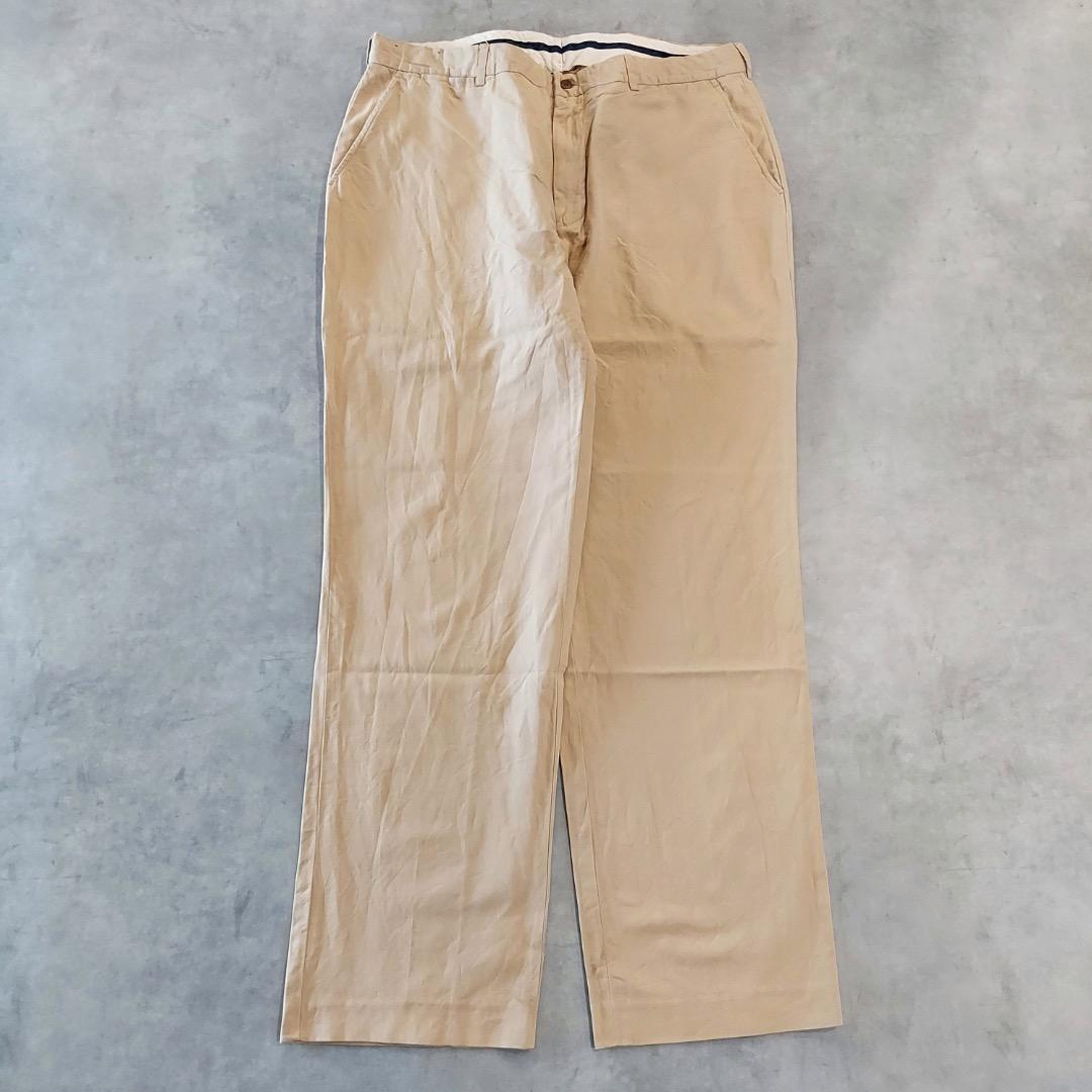 【中古】ポロバイ ラルフローレン W38 スラックス ポロチノ ボトム 古着 16732 ユーズド USED 中古 レトロ メンズ レディース 一点物 アメカジ 古着