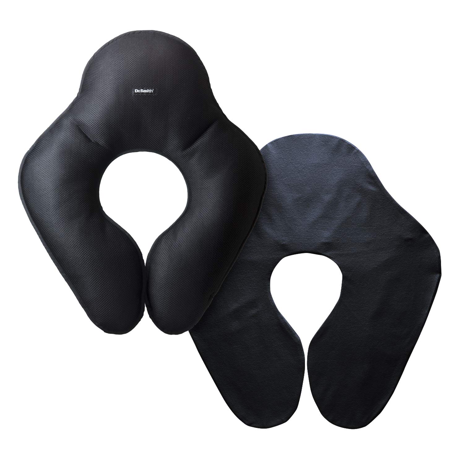 ドクタースミス Dr.Smith うつぶせ寝 枕 フセロ4 FUSERO 4 (本体＋カバー（ブラック）) 無呼吸症候群 ..