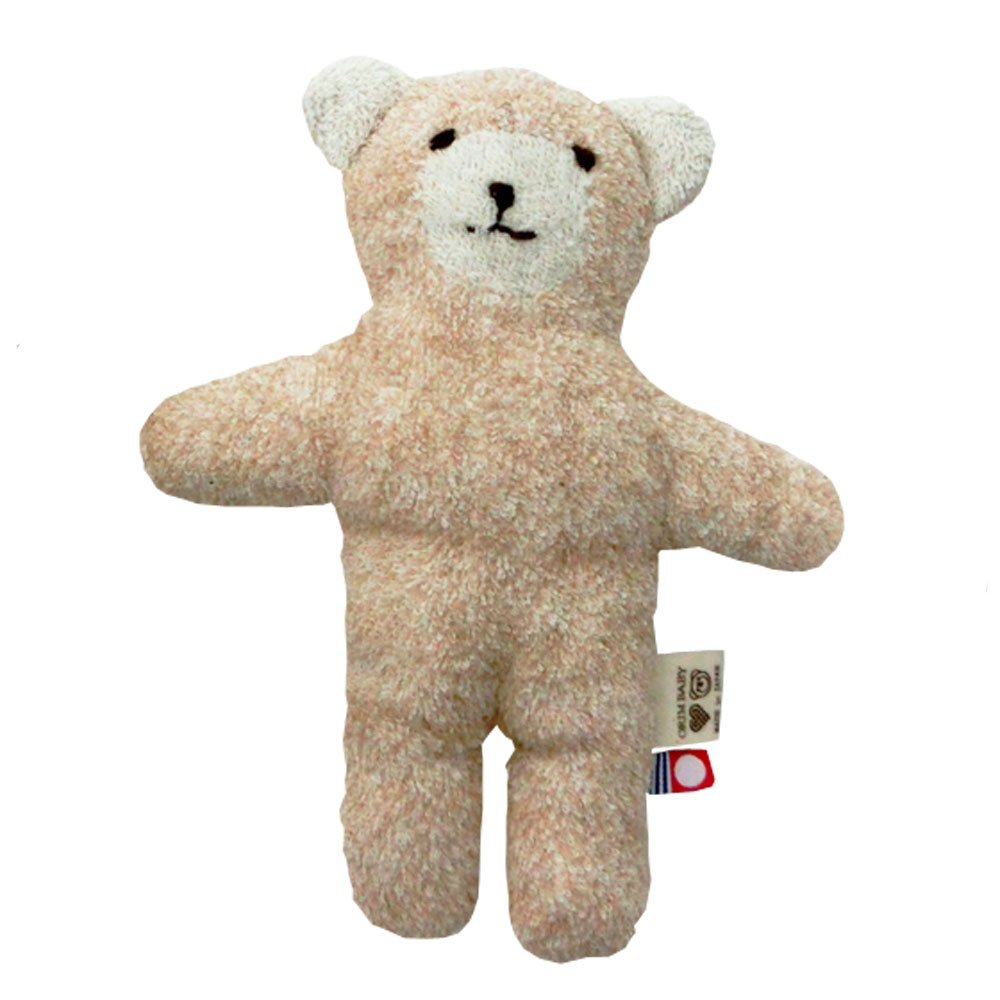 オリム ぬいぐるみ オーガニックパイル ベージュ M 約21cm IR-3000 オーガニックコットン100% M オーガニックコットン100% 1個 (x 1)(3)