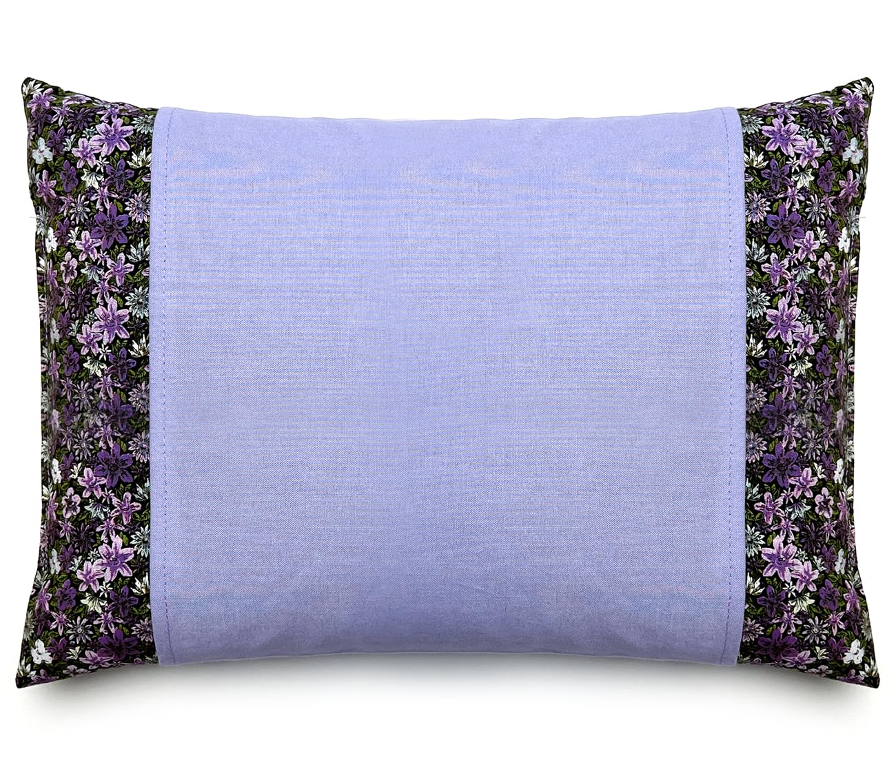 北海道の職人手作り 安眠枕 ラベンダーポプリ 精油入 そば殻 北海道産 日本製 まくら 枕カバー付き サ..