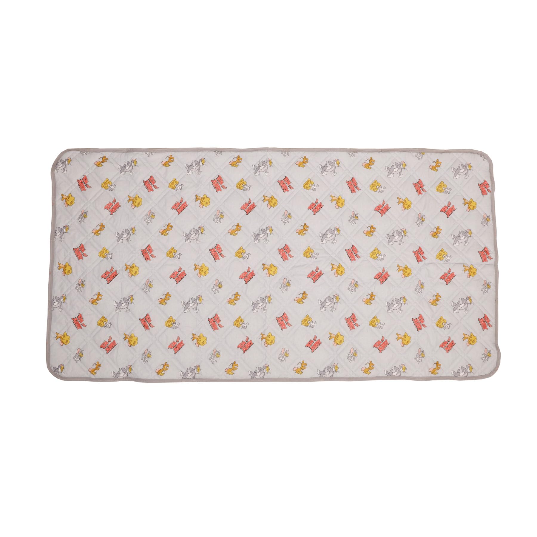 丸眞 敷きパッド トムとジェリー チーズトリック オールシーズン キルティング 4116018600