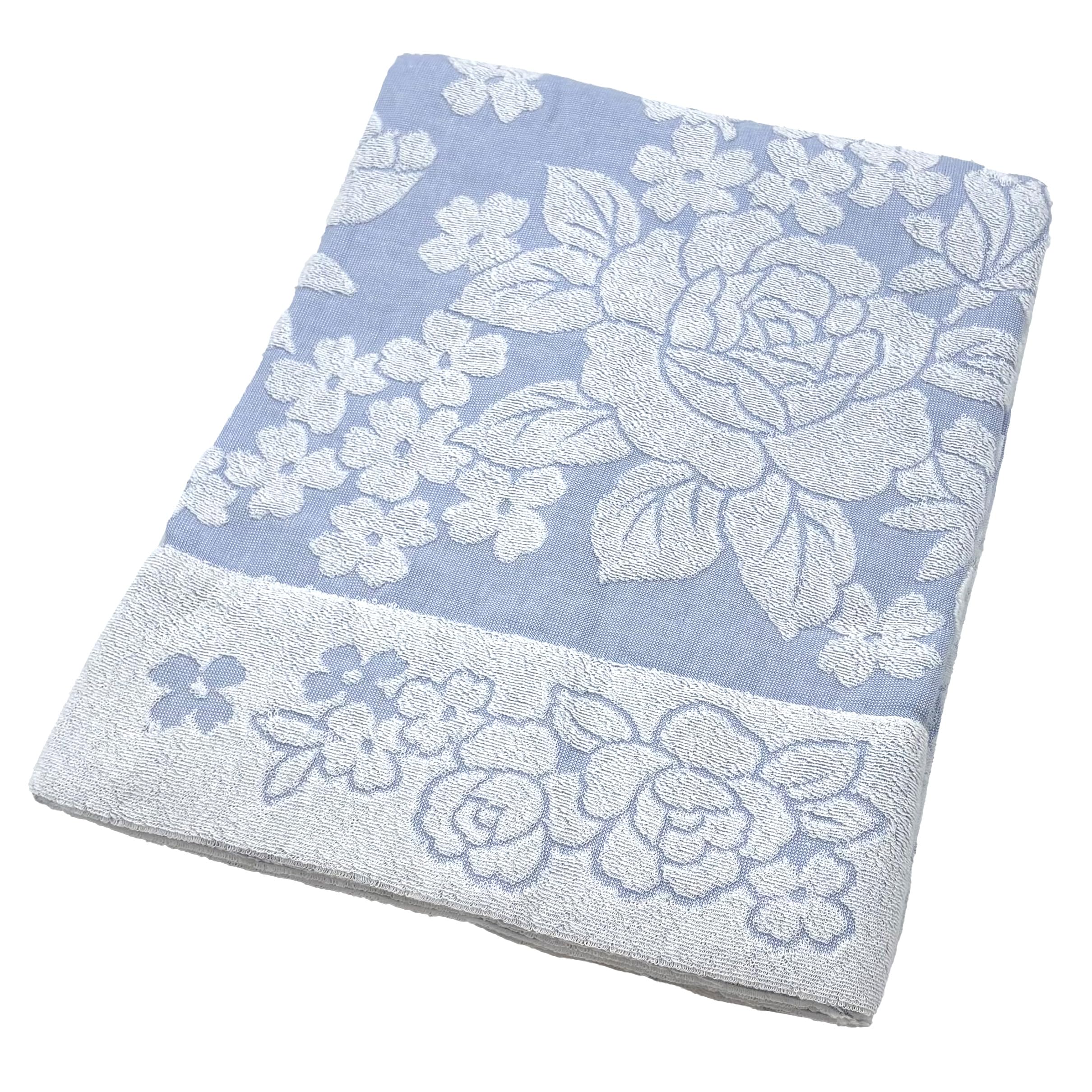 今治(Imabari) 今治産タオルケット シングル ローザ ブルー 150×210cm 1枚