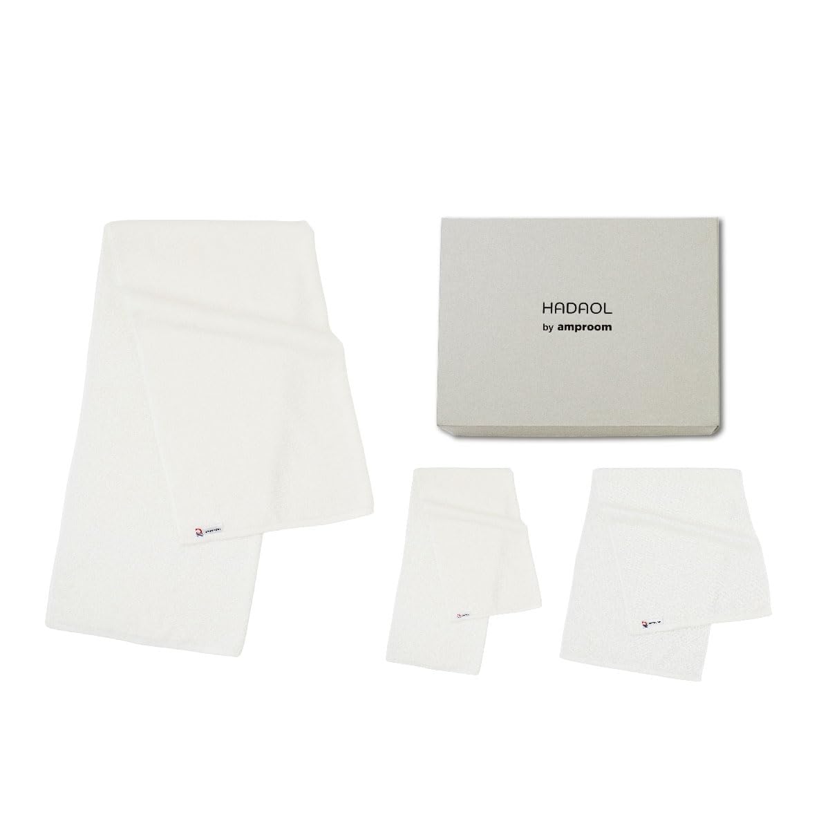 [ スキンケアタオル バスタオル フェイスタオル ] ハダオル（HADAOL）by amproom (スキンケアタオル セット)(3)