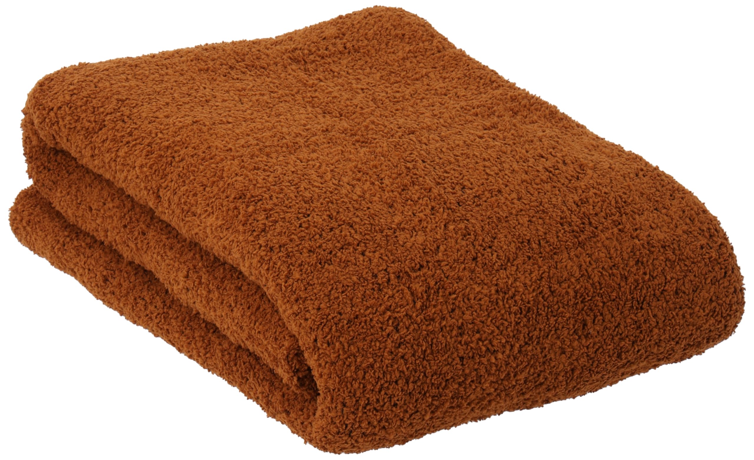 [カシウェア] ブランケット THCH-SLD01 Throw-Solid Chestnut [並行輸入品]