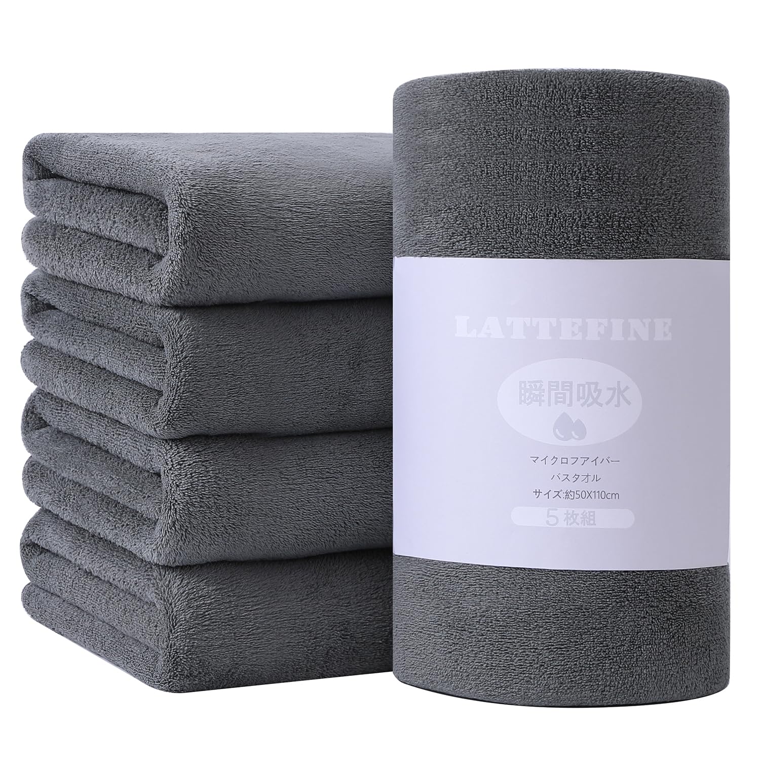 Lattefineߥ˥Х50x110cm 5祻åȥޥեС ۿ® ɽ դ餫 ѡեȤ˺Ŭʥ졼