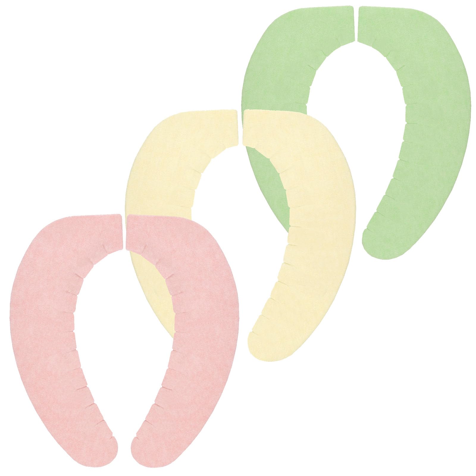 【日本製 消臭 洗える】 サンコー ずれない トイレ 便座カバー 洗い替え 節電 3色組 ピンク グリーン ..