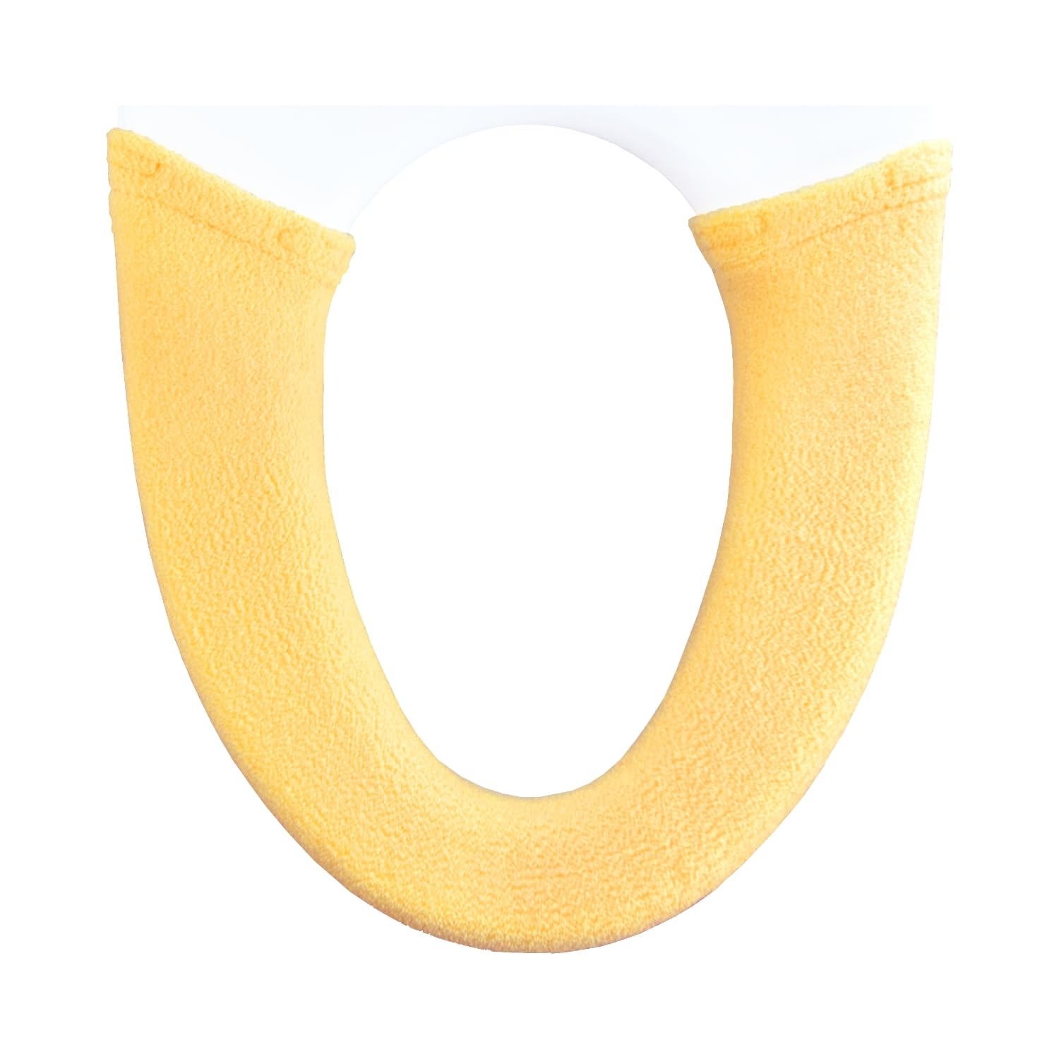 オカ(OKA) ブルーミングシーズン 洗浄暖房型 便座カバー イエロー (洗える 温水洗浄便座 厚手)