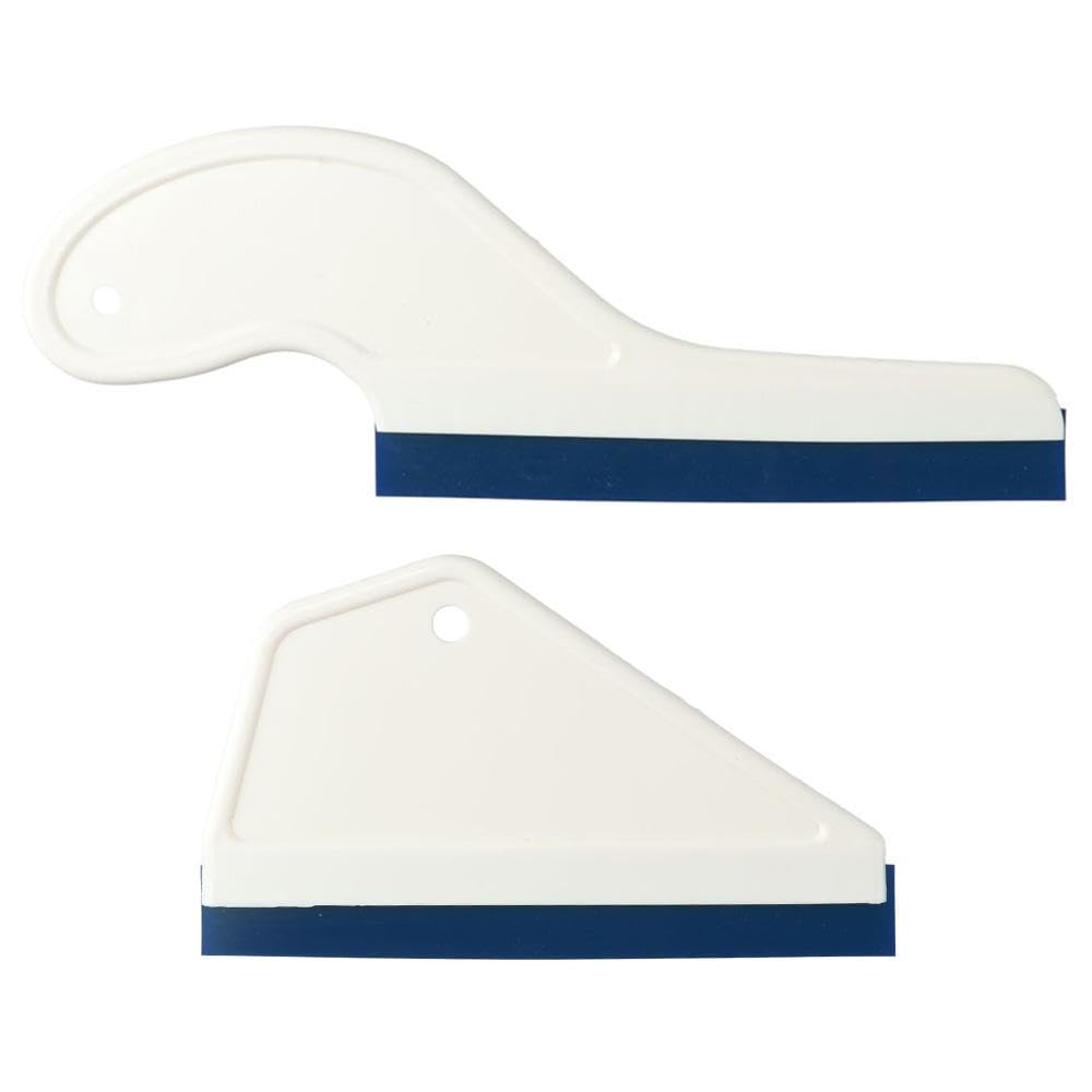 2ピースウィンドウティントツールセット2スタイルサイドワイパースワイパーTPUスキージウィンドウティ..