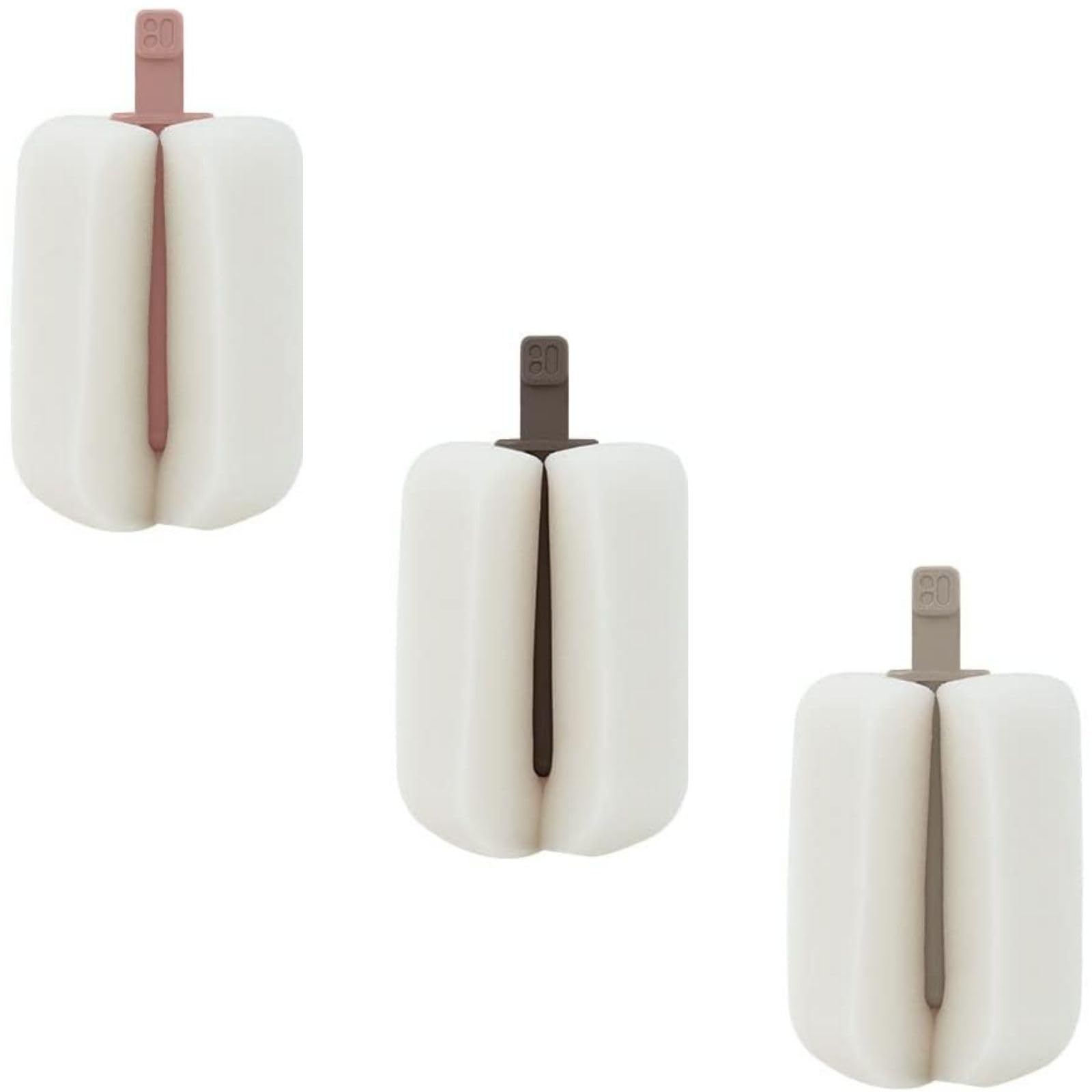 【正規品】 MOTHER-K(マザーケイ) 専用 交換用 哺乳瓶ブラシヘッド 3個セット 高密着 泡立つ スポンジ ..