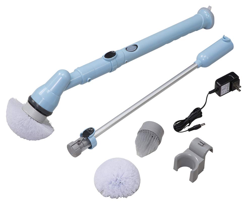 充電式電動ポリッシャー ライトブルー El-70242