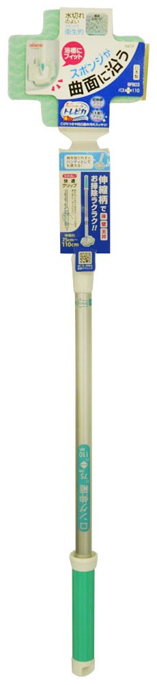 浴室掃除 伸縮柄 バススポンジ バスPLUS110 BFB03