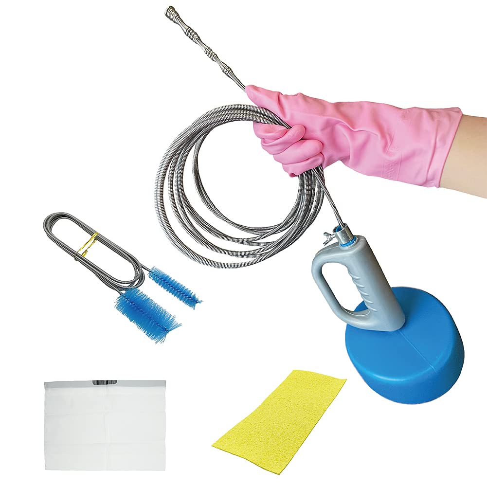 Howasuto(ホワスト) パイプクリーナー 5点セット 排水溝 詰まり 解消 洗浄 掃除 パイプブラシ ワイヤー..