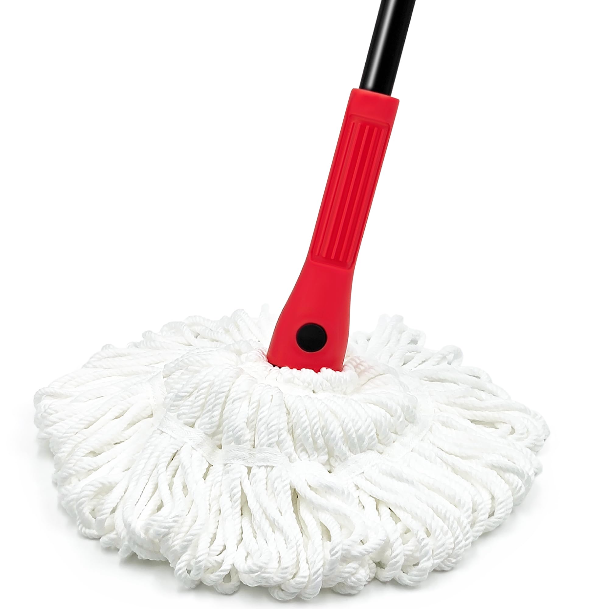 JEHONN 乾湿両用モップ 絞り器付き, 長さ146 cm 回転モッ プ手を汚さない 収納便利, モップ フローリン..