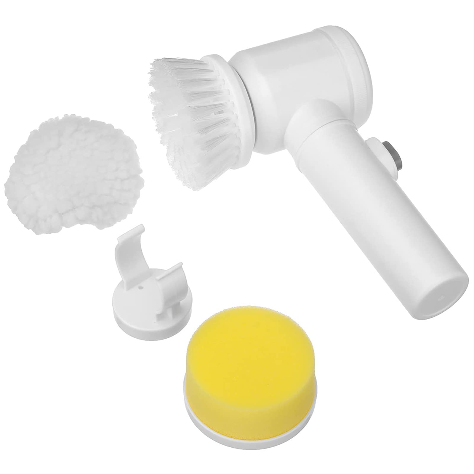 TAHUAON バスポリッシャー 電動ブラシ お風呂掃除ブラシ コードレス USB充電式 3つのブラシ付 掃除用品..