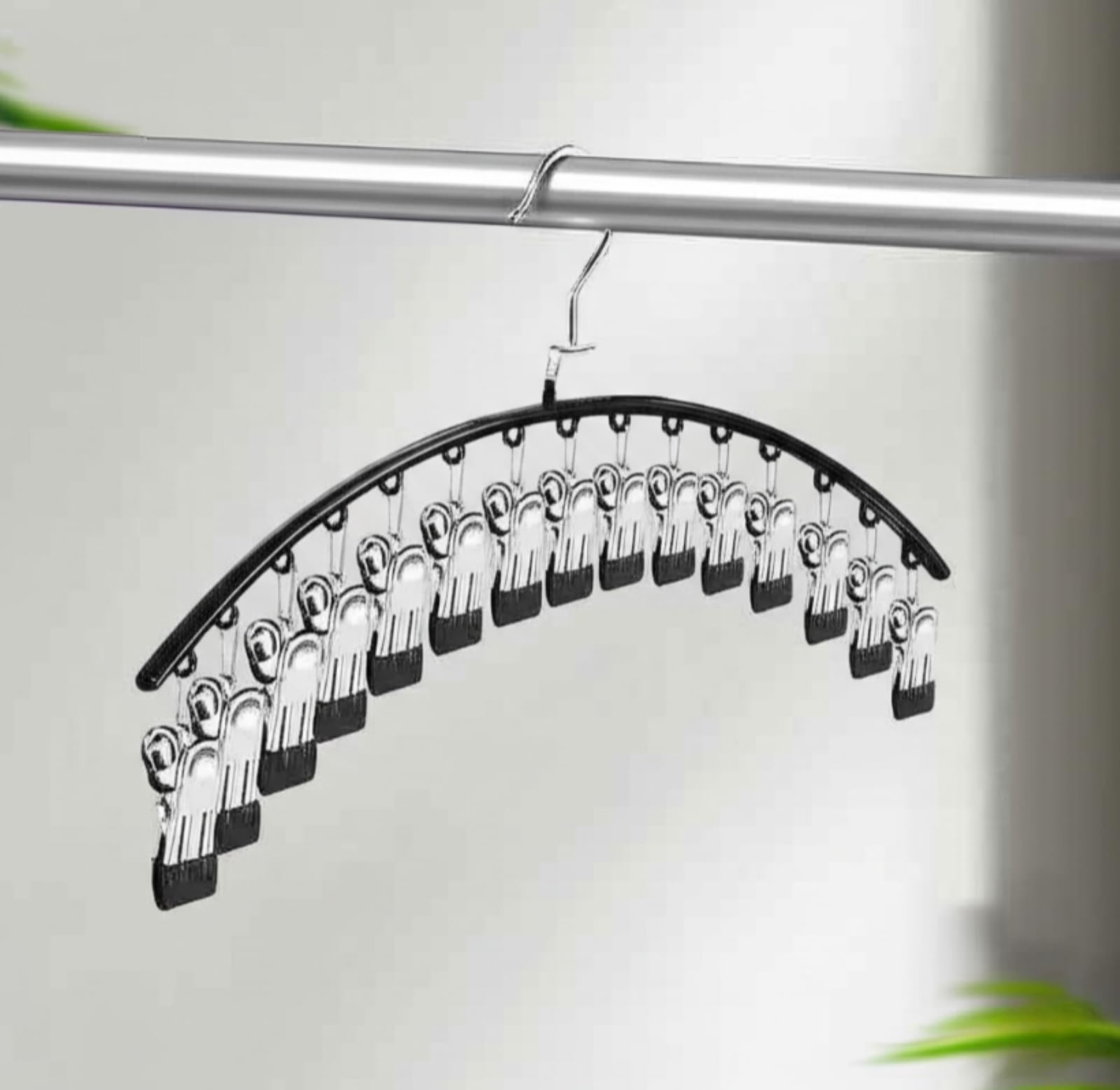 帽子掛け 帽子かけ 帽子 収納 ハンガー キャップ 収納 帽子ラック クローゼット 整理 クリップ 15個