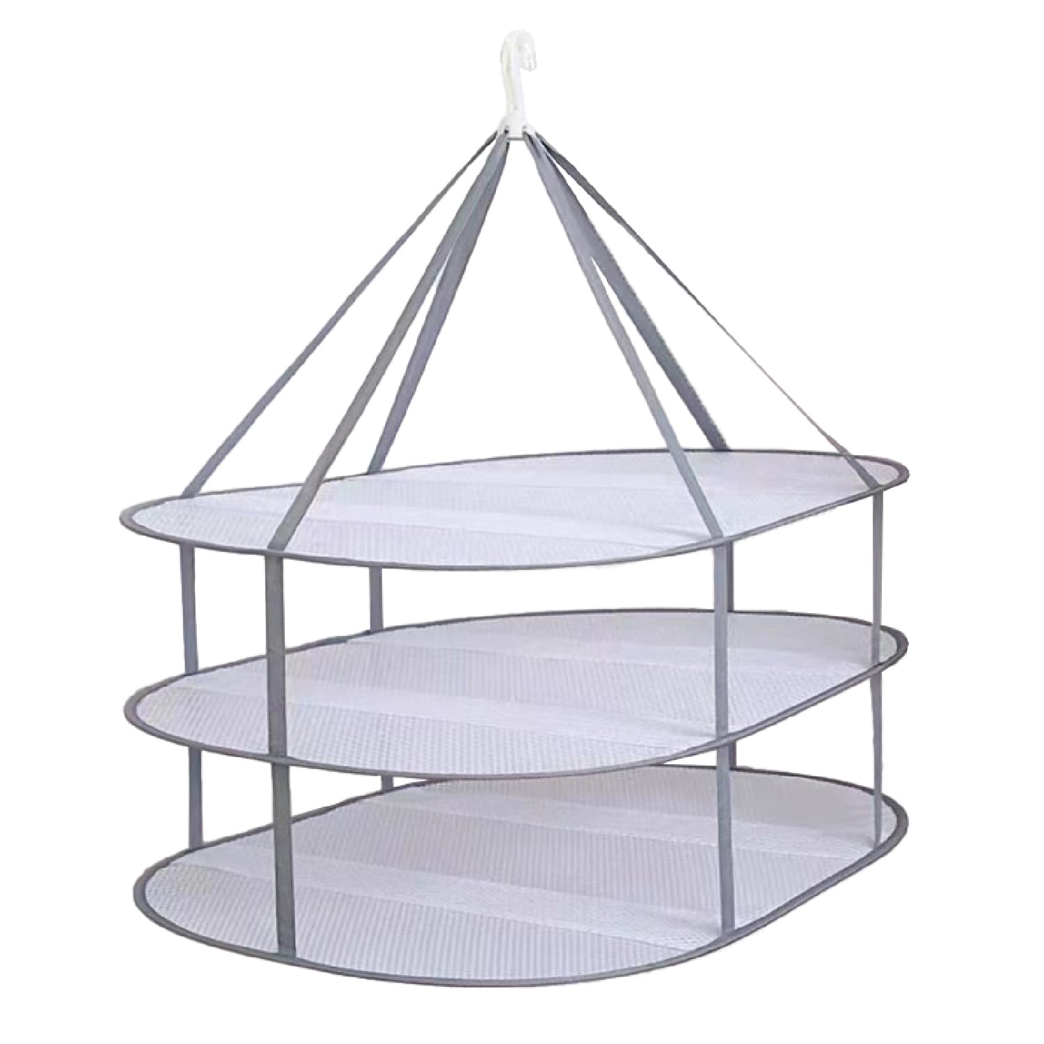 karim 物干しネット 3段 平干しネット 折りたたみ 洗濯物 平置き 型崩れ防止 洗濯干し 通気 ニット ぬ..