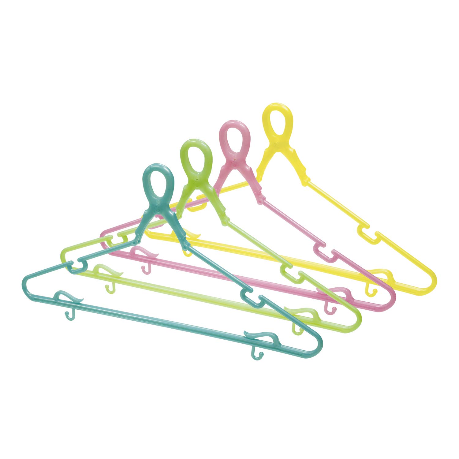 小久保工業所 洗濯ハンガー ジャンボNEWキャッチハンガー (大型 4本セット) ハンガー 衣類用ハンガー 洗濯ハンガー すべらない/日本製