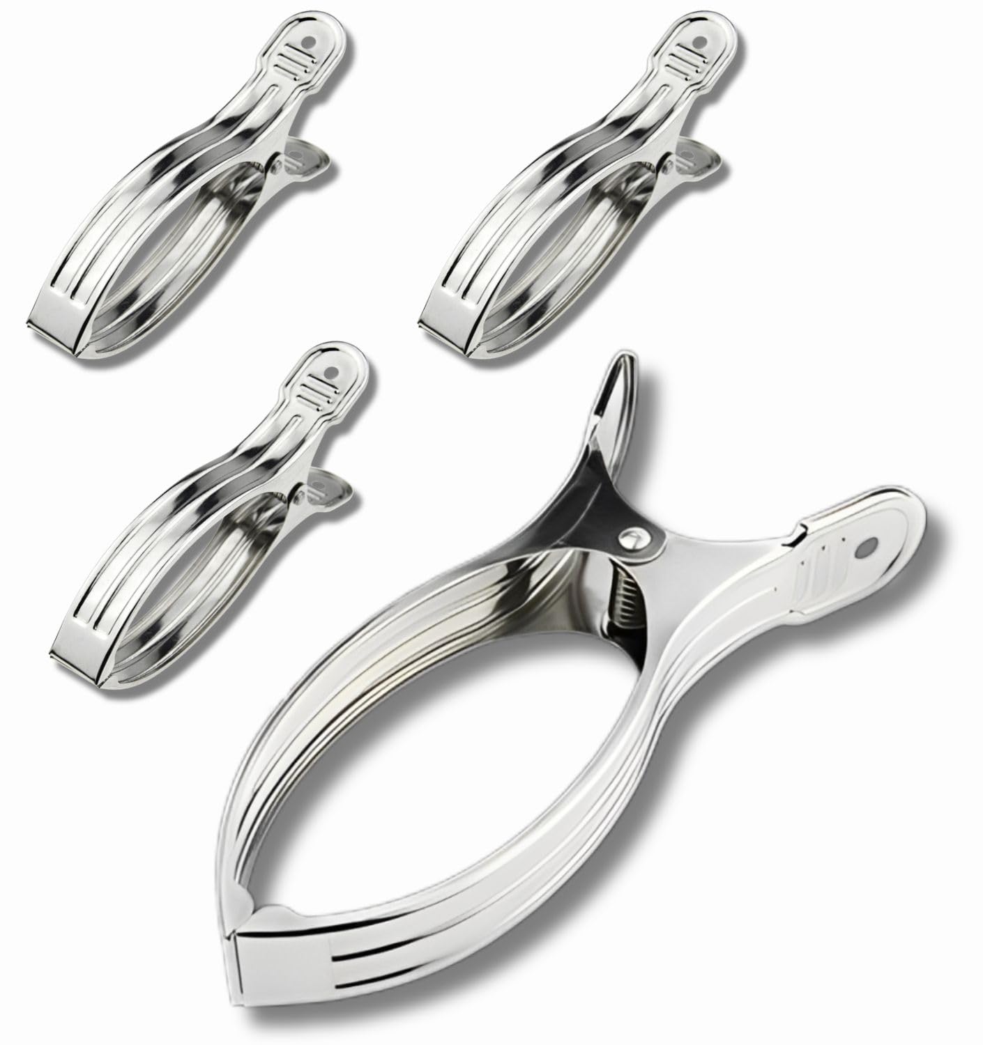 洗濯ばさみ 特大 大口 布団クリップ 強力洗濯バサミ 布団バサミ 布団ばさみ ステンレス 錆に強い (4)