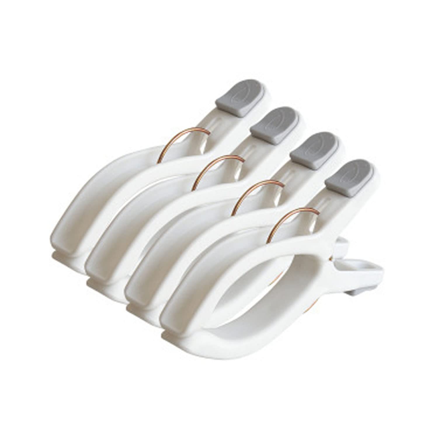 布団ばさみ 大型 JunyueLiang 洗濯物干し らくらく 強力バネ 布団干しばさみ 跡がつかない 固定 竿ピンチ 防風タイプ 落下防止 布団固定器 滑り止...