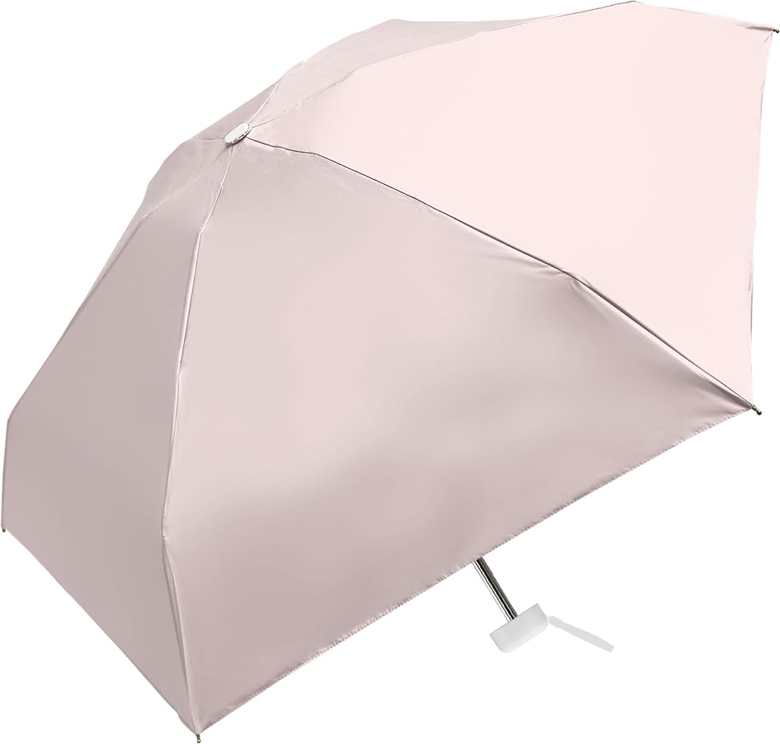 【中谷】 Parasol 男女兼用 折傘 手開き 晴雨兼用 UV コンパクト 折 パウダーピンク UVカット UPF50 遮..