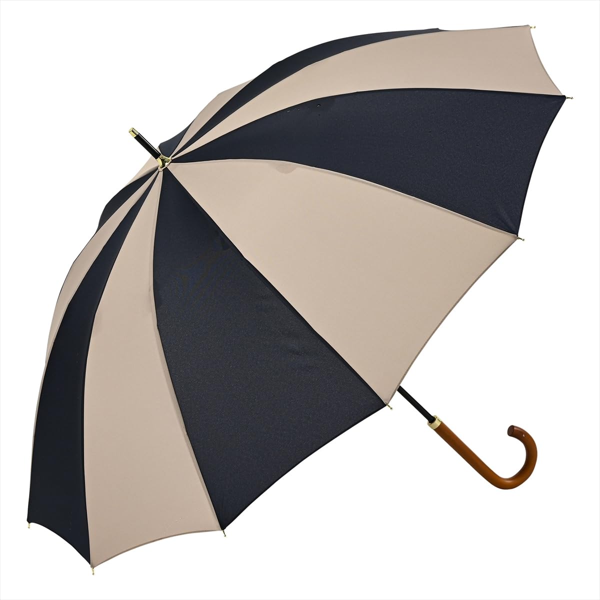 nifty colors(ニフティカラーズ) 長傘 12本骨スイッチカラー 1691NV