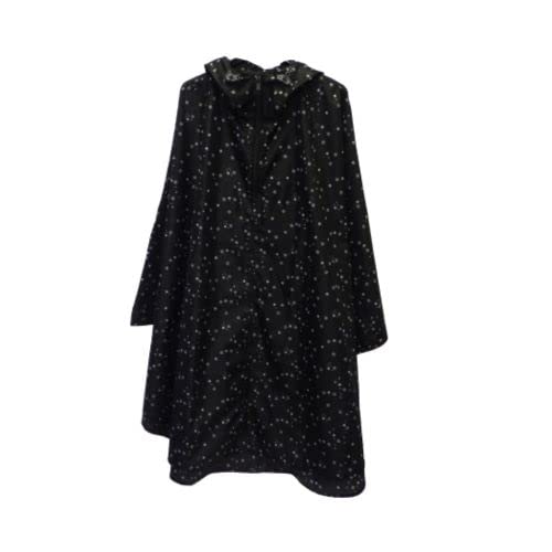 Actual PRODUCTS レインポンチョ 総柄 レディース ブランド おしゃれ かっぱ 通勤 通学 収納袋付き 06003209