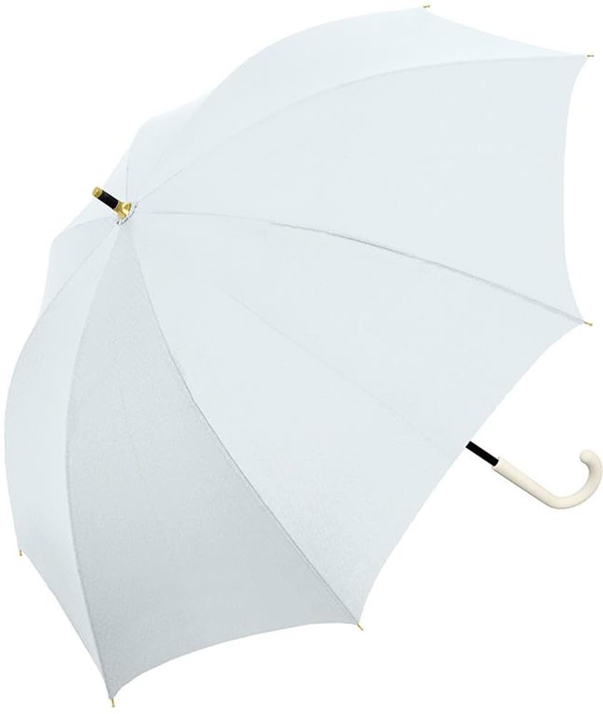 クラックス 日傘 長傘 50cm 晴雨兼用 クスミカラー ライトブルー 126602