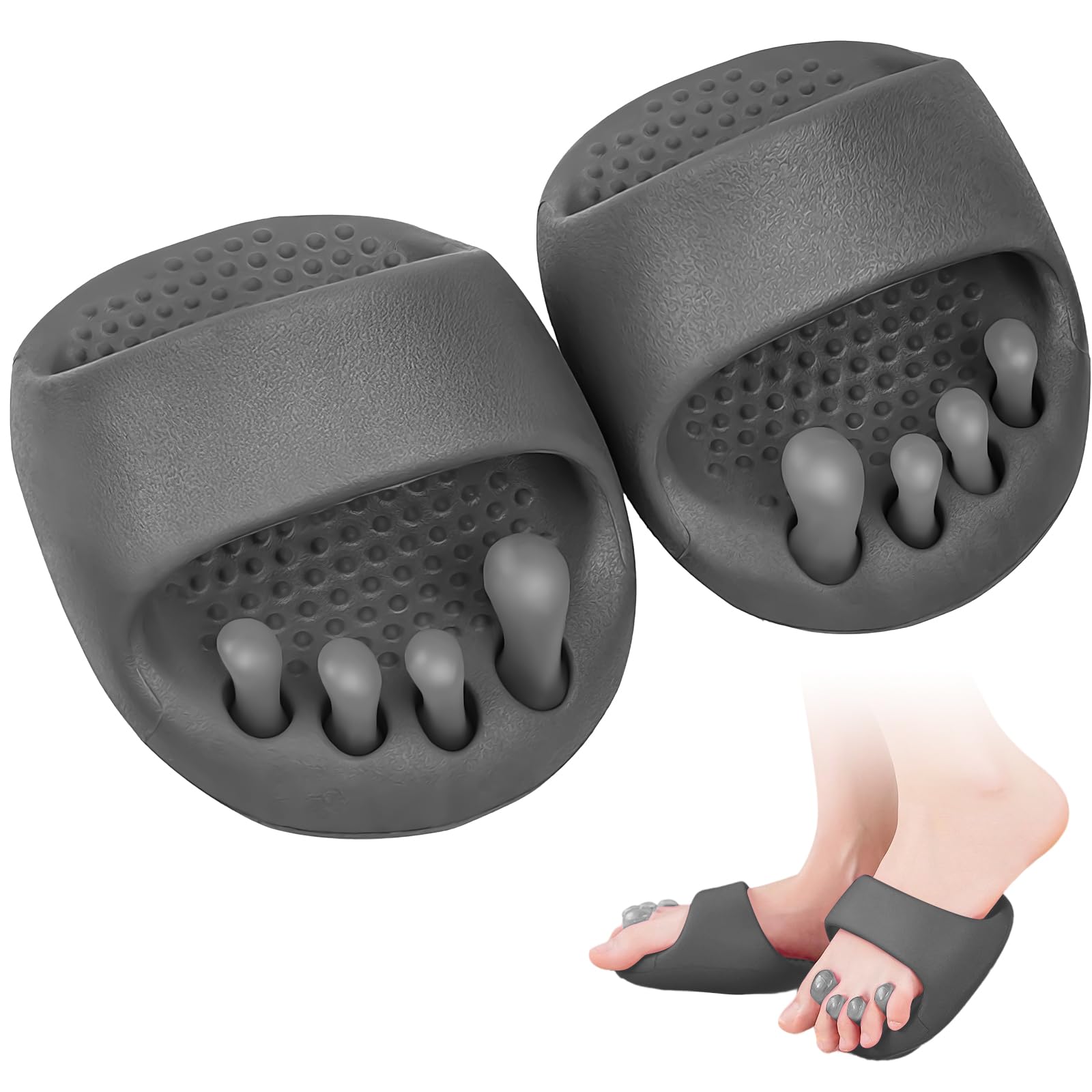 [AMOVO] ダイエットスリッパ 5本指シューズ o脚矯正 健康サンダル バランスサンダル 美脚 姿勢矯正 履..