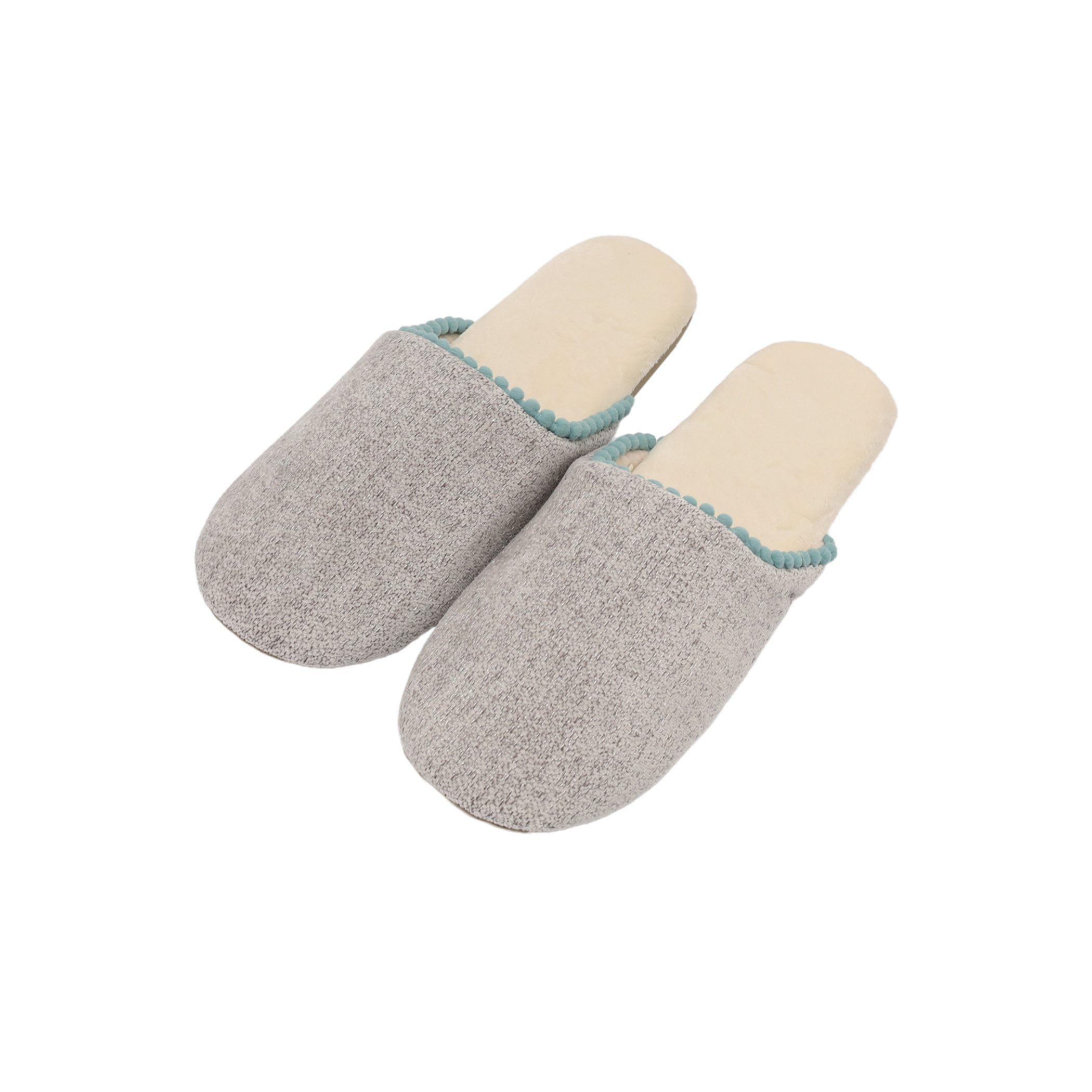 [ アフタヌーンティー リビング ] AfternoonTea LIVING スリッパ・ルームシューズ JP03 ミニポンポンル..