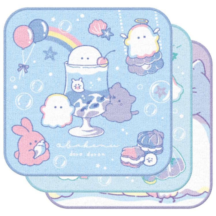 クラックス オバケーヌ 3枚組ミニタオル マリンスイーツ プチタオル タオルハンカチ 手拭きタオル 身だしなみ 新学期 251767