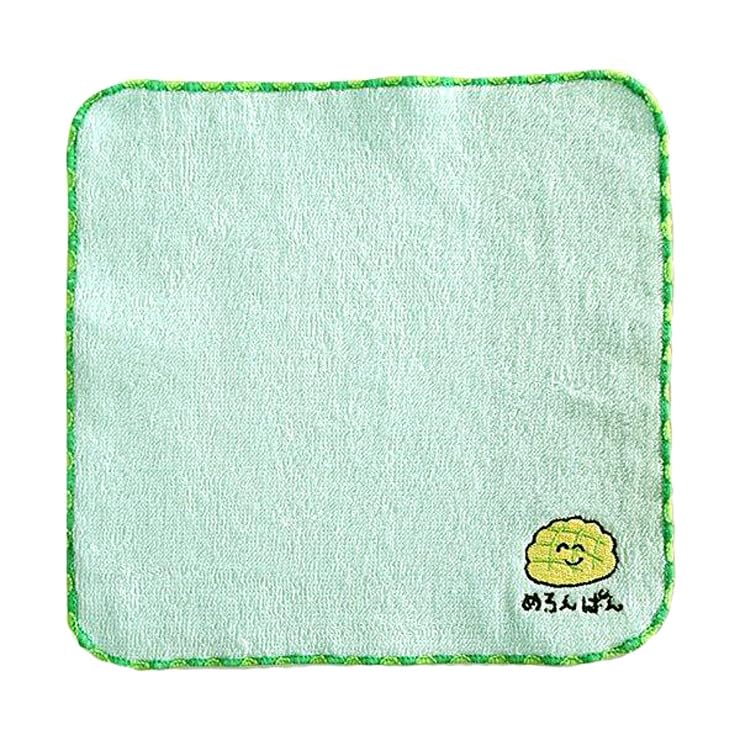 おえかきさん[ミニタオル]ワンポイント刺繍ハンカチタオル/めろんぱんさん