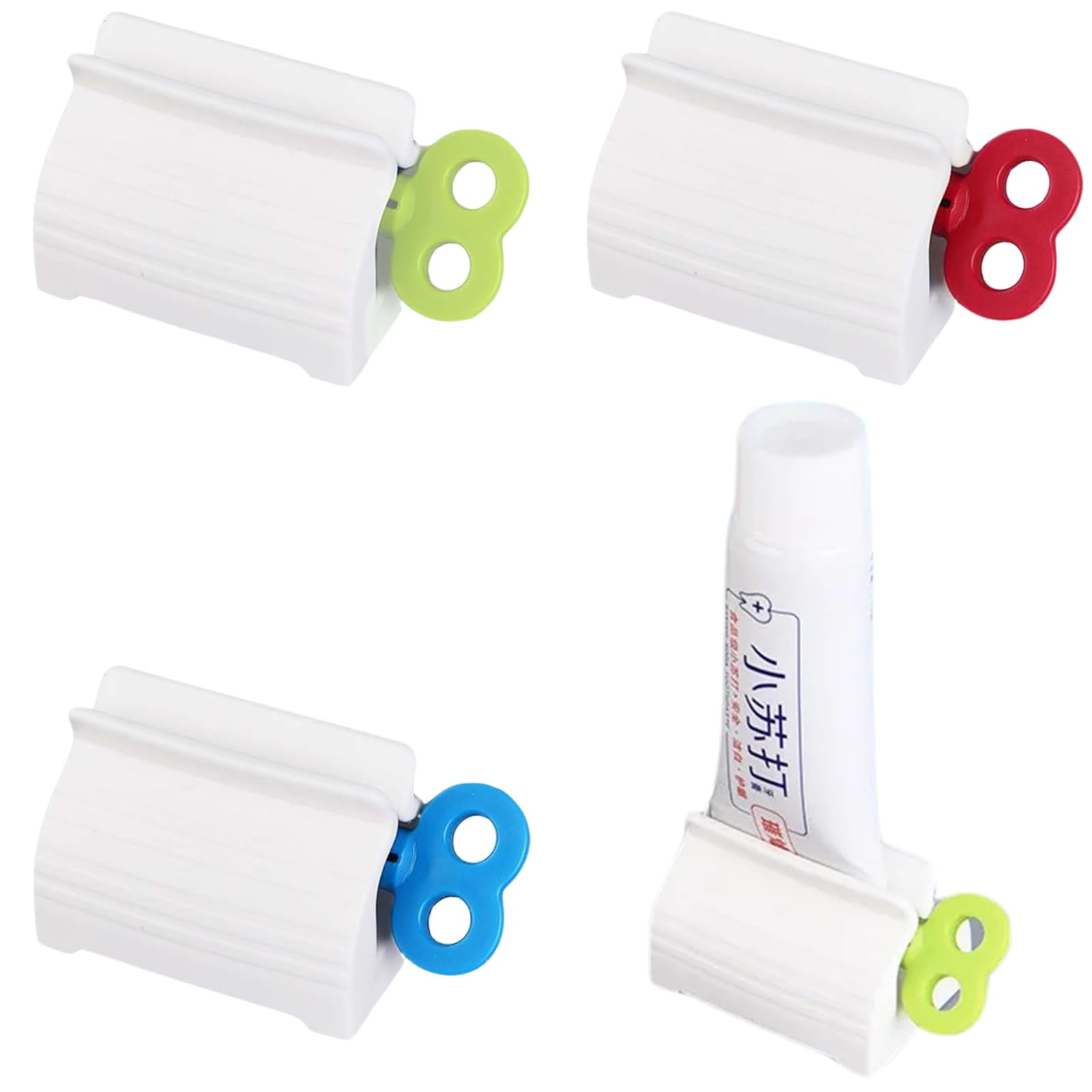 MAEXUS チューブ絞り器 軟膏押出器 (3個セット) 歯磨き粉絞り 座式チューブ絞り 便利なABS製 洗顔料押..