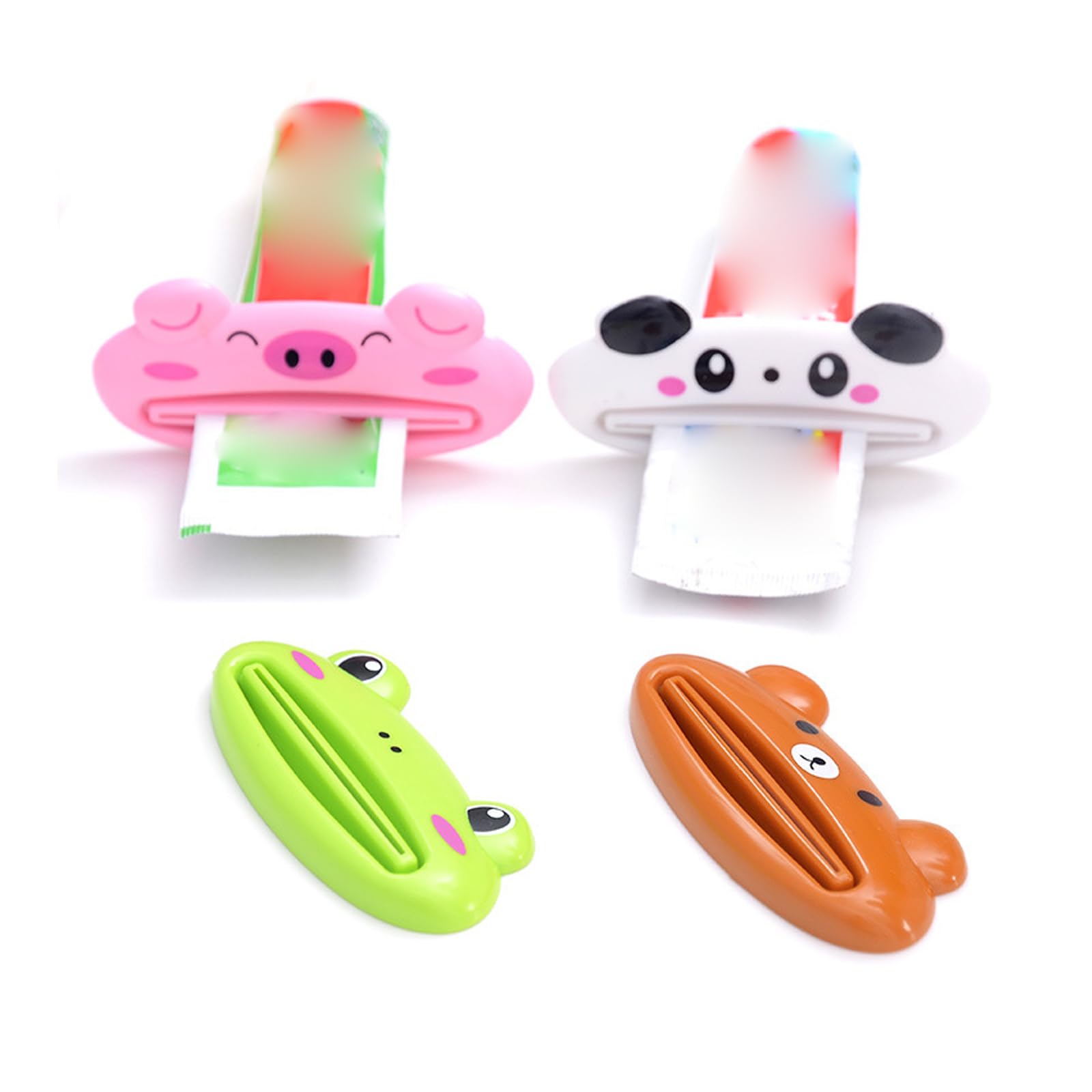 歯磨き粉絞り器、チューブ絞り器、ホース絞り器の4点セット。洗顔料、顔料、軟膏などを絞るのに適して..