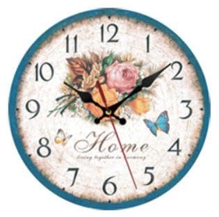 【クローブキューブ】アンティーク風 モダン 壁掛け時計 おしゃれ 北欧 レトロ 静音 大数字 見やすい ..