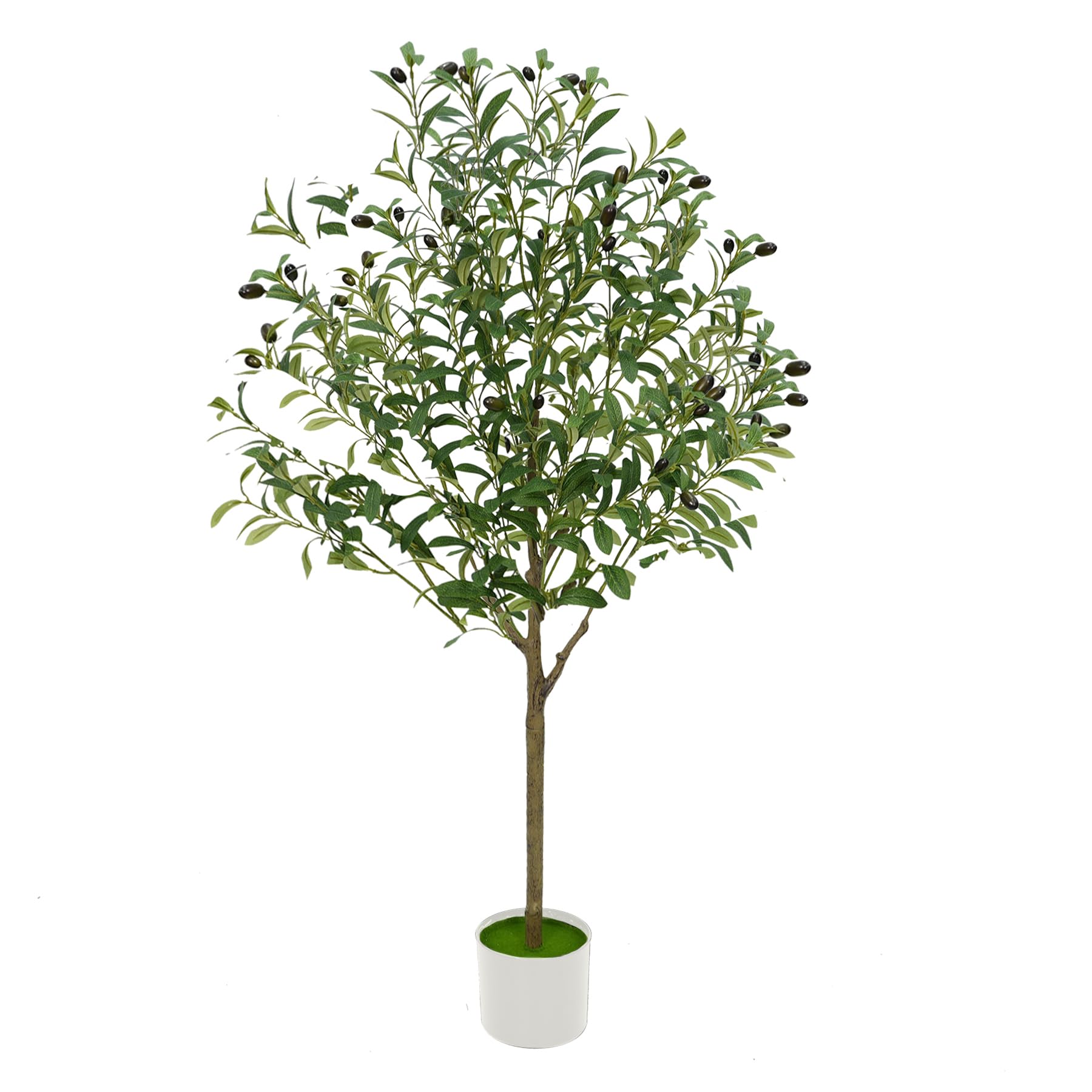 SAGVE（サゲビル） 観葉植物 フェイクグリーン 高さ120cm 人工観葉植物 造花 大型光触媒 空気清浄 室内 玄関 キッチン オフィス 鉢植え 植木 飾り オリーブ