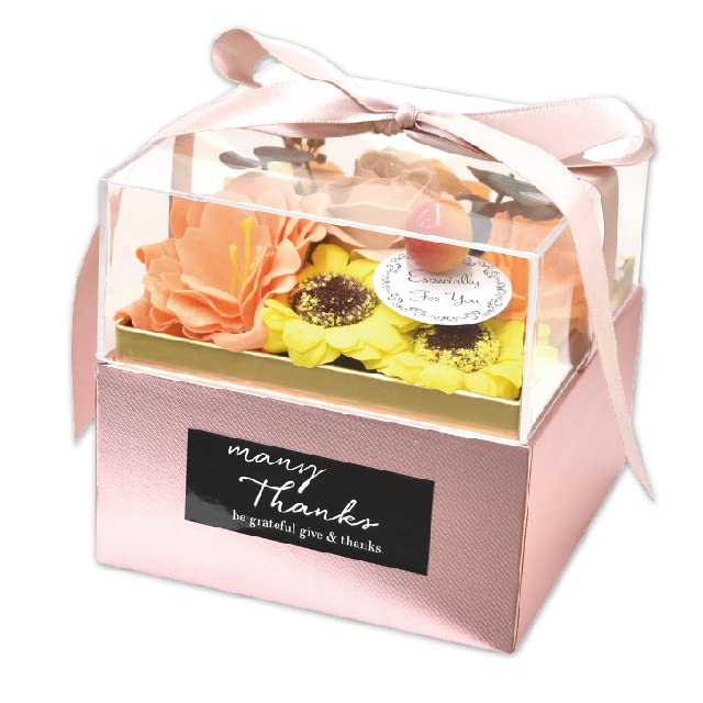 ポピー名古屋 ソープフラワー 造花 花束 ギフト シャボンフラワー SH-025 イエロー