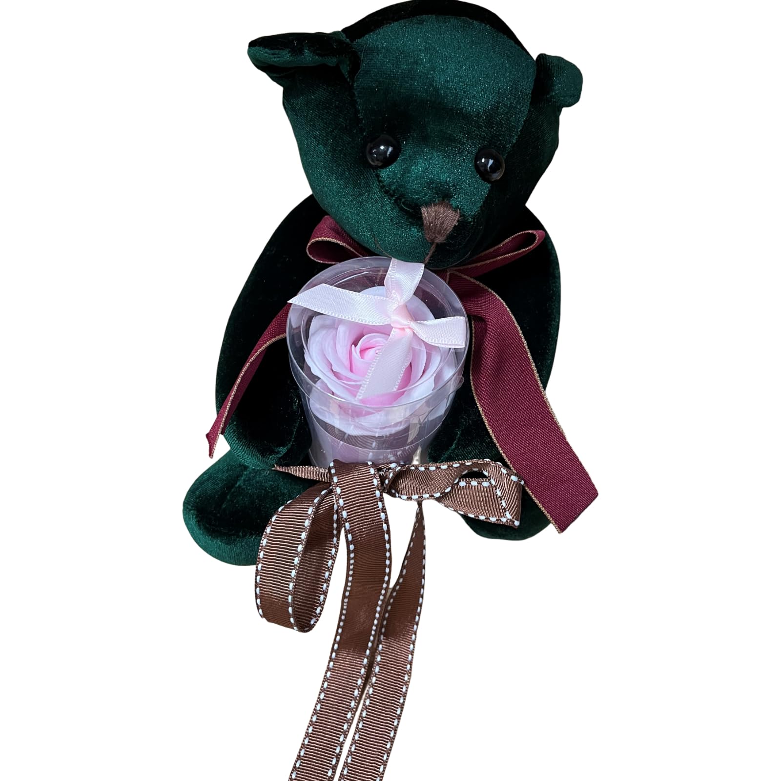 キューフラ(Q-FLA) ソープフラワー 入浴剤 エレガント ベア エンジェル ぬいぐるみ セット ピンク 母の日 ギフト プレゼント 833120