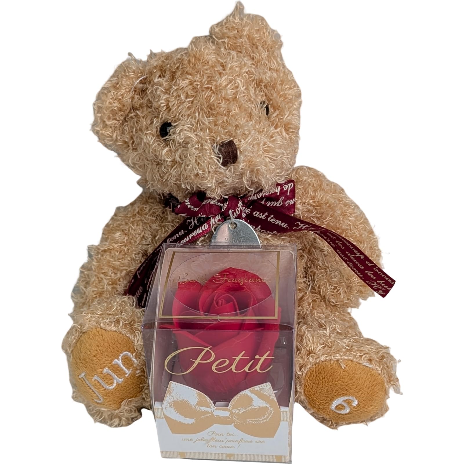 キューフラ(Q-FLA) バスフレグランス 入浴剤 ぬいぐるみ くま テディベア ハッピージュエリーベアギフト 6月 クマ ふわふわ プレゼント ギフト お祝い...