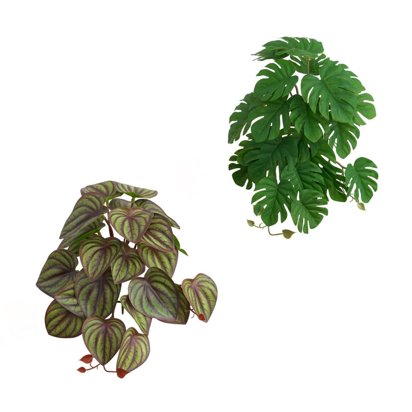 SAYUASMI モンステラ・スイカぺぺ、人工植物 [並行輸入品]