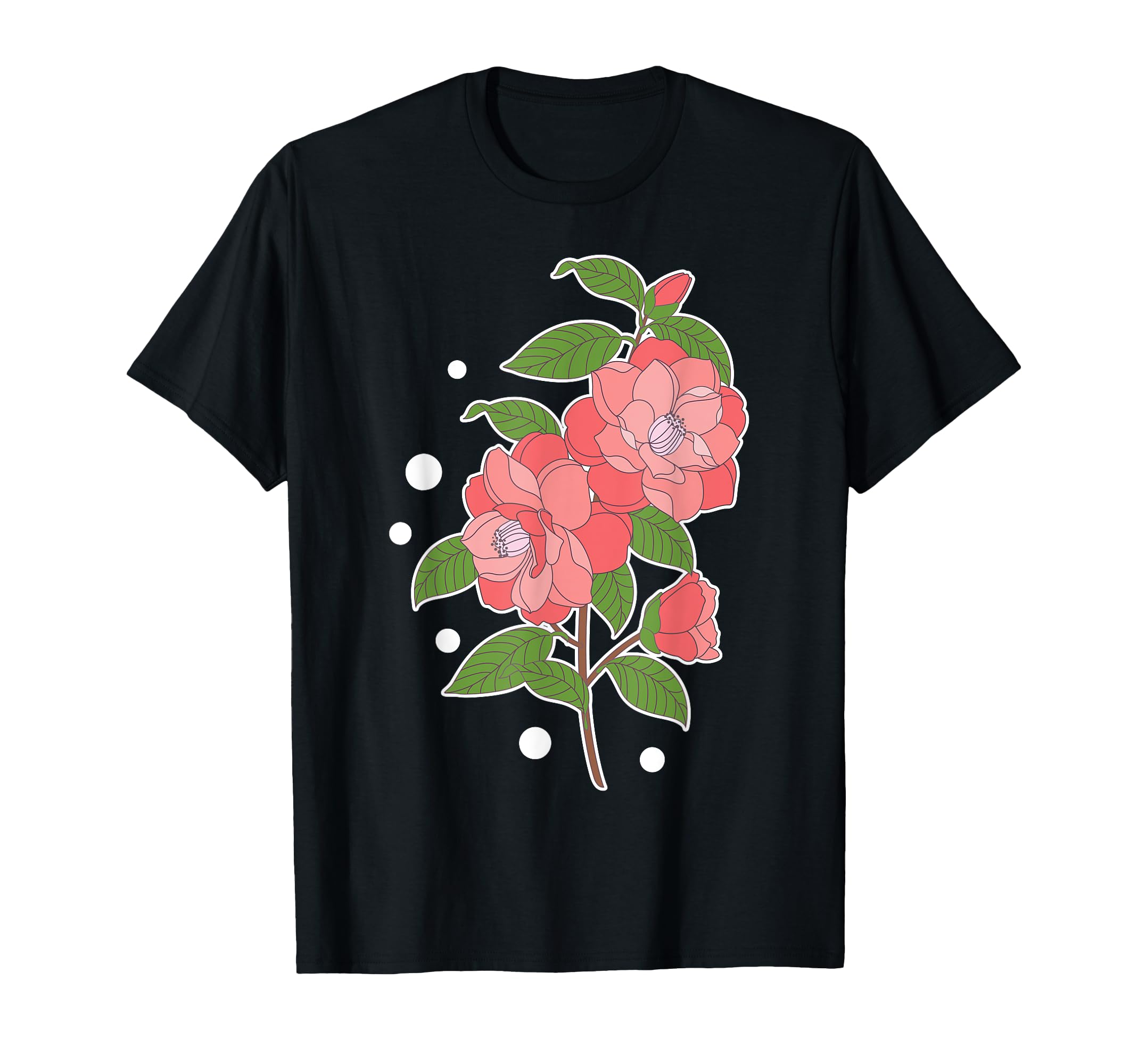 Red Rose Floral Flower Aesthetic Cool Flower Lover Gifts Tシャツ