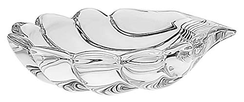 ボヘミアングラス クリスタル ミニトレイ「シェル」