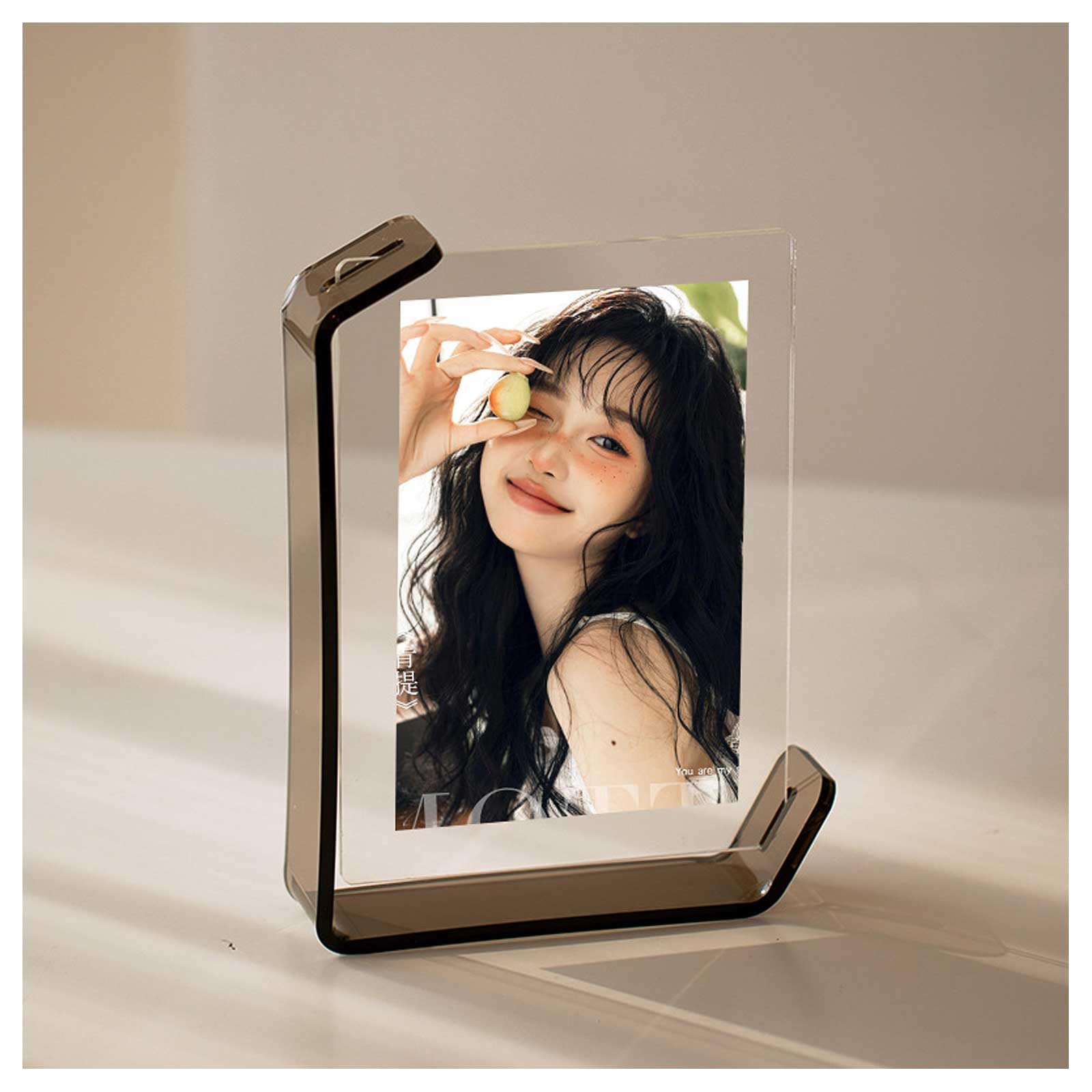 フォトフレーム アクリル 写真立て 2L判 12.7*17.8cmの写真に最適 複数枚 両面 縦横兼用 透明 軽量 光沢 北欧風 標本 展示 写真入れ お洒落 ...