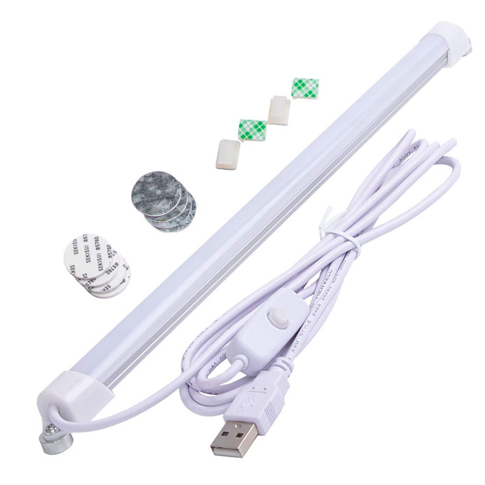 Honebear LED蛍光灯 バーライト USBライト キッチンライト 棚下ライト 高輝度 直管形 ライトバー 昼光色