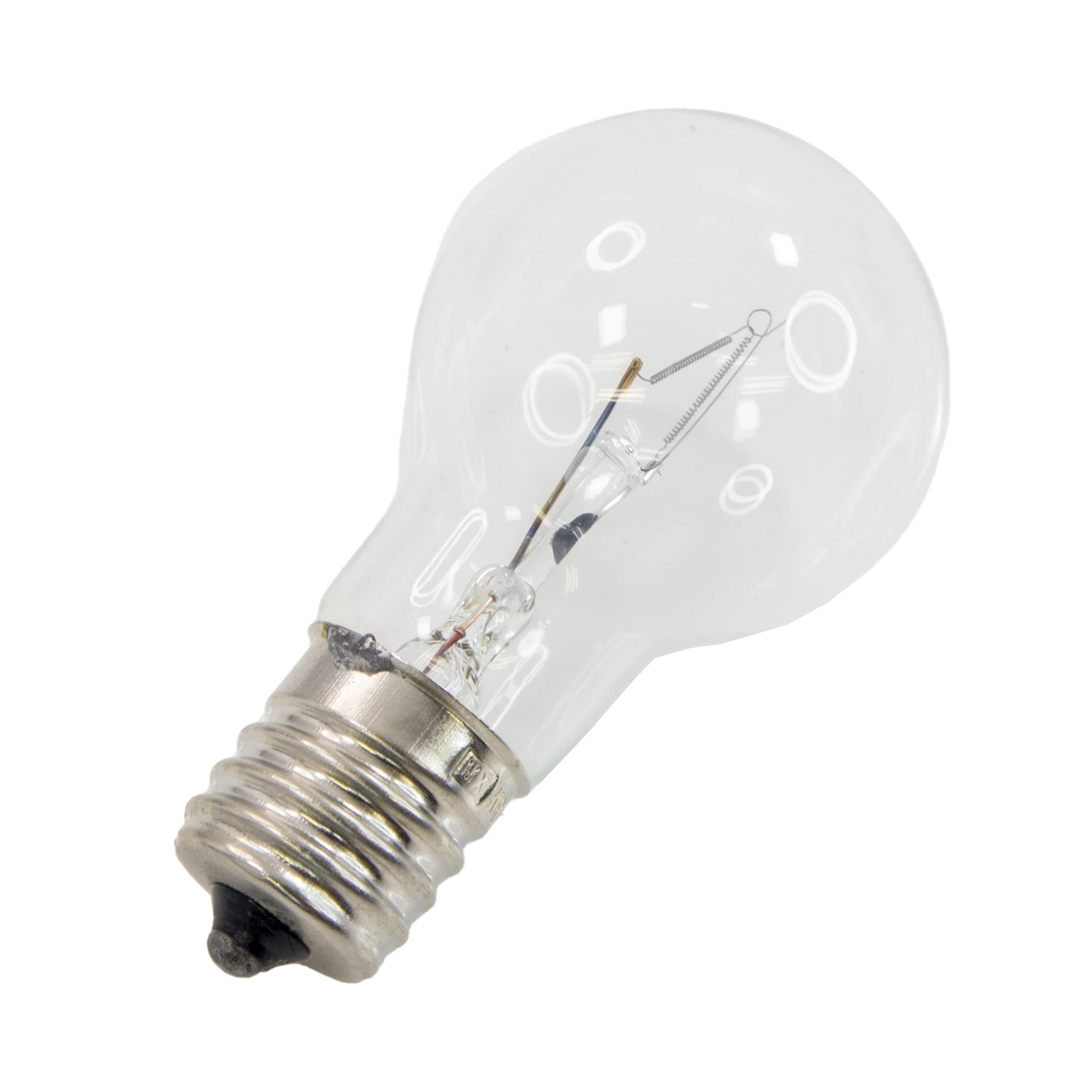 長寿命 ミニクリプトン 電球 40W形 口金17mm ガラス直径35mm ガラスの色 透明 1個 寿命約2倍（メーカー..