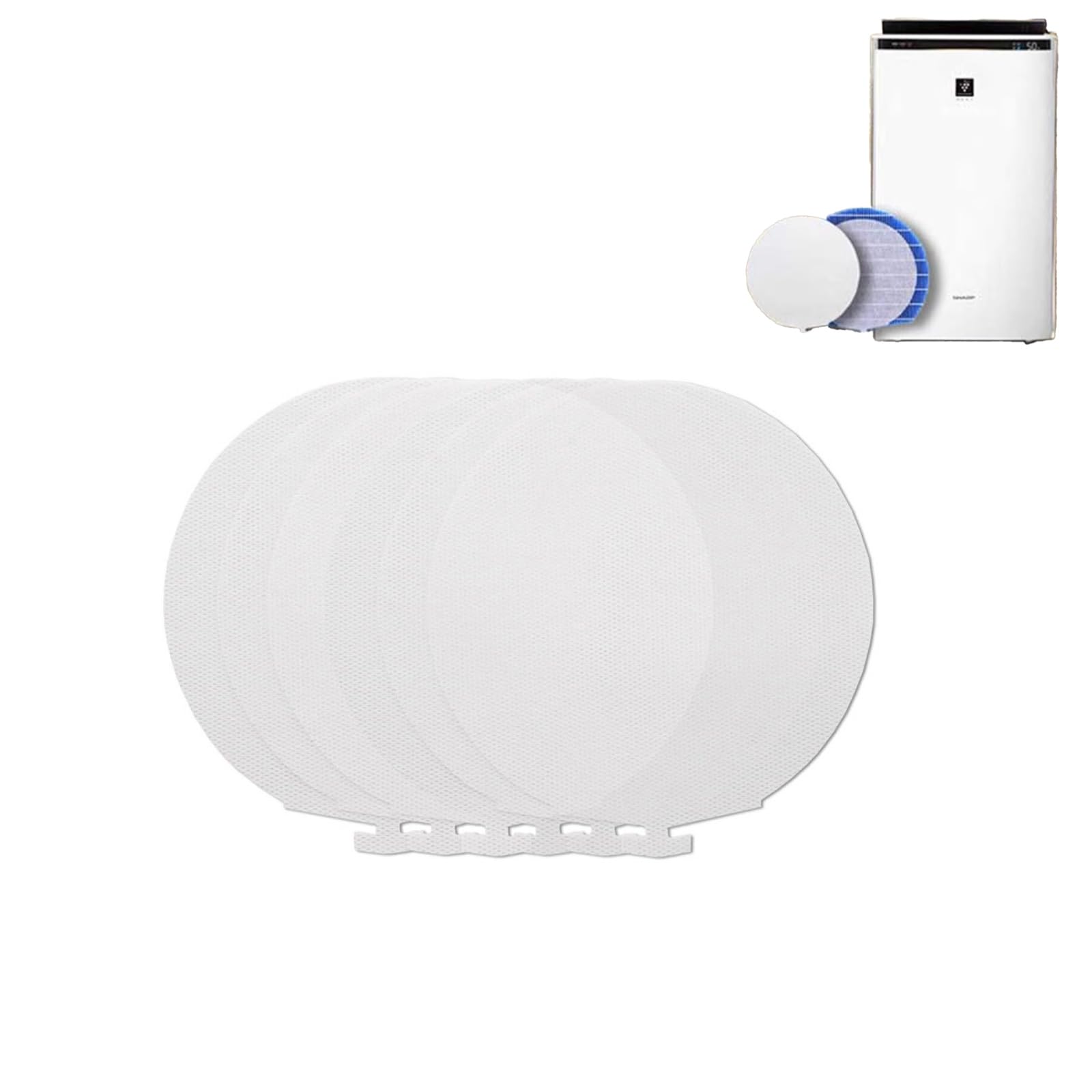 LQHZC【12枚入り】シャープ 加湿フィルター 交換用 FZ-PF10MF FZ-PF10MFW 対応 プレフィルター 使い捨て 抗菌 防カビ 消臭 シャープ...