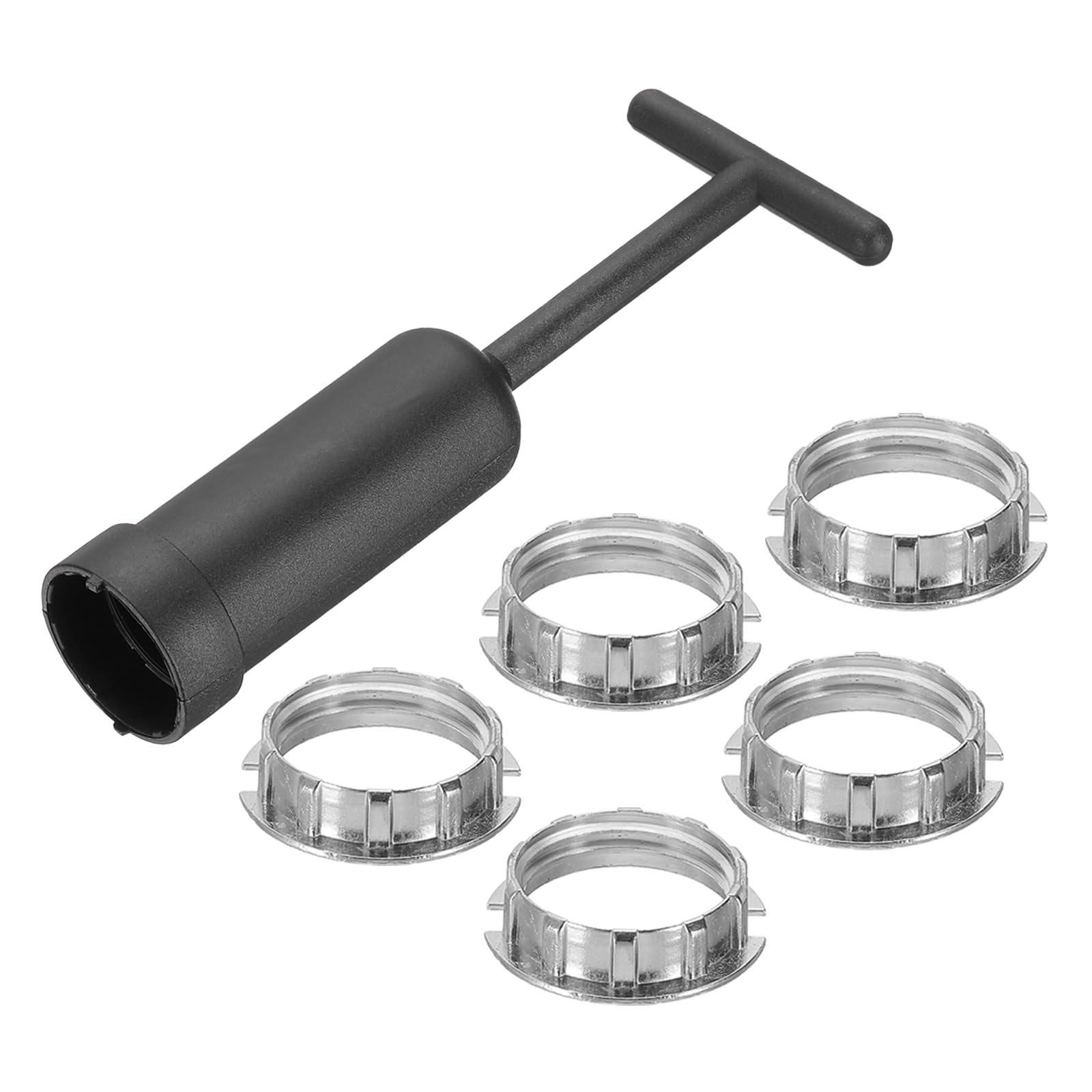 PATIKIL G9ライトソケットリングキット ランプシェードホルダーアダプター5亜鉛合金リング交換用取り外..