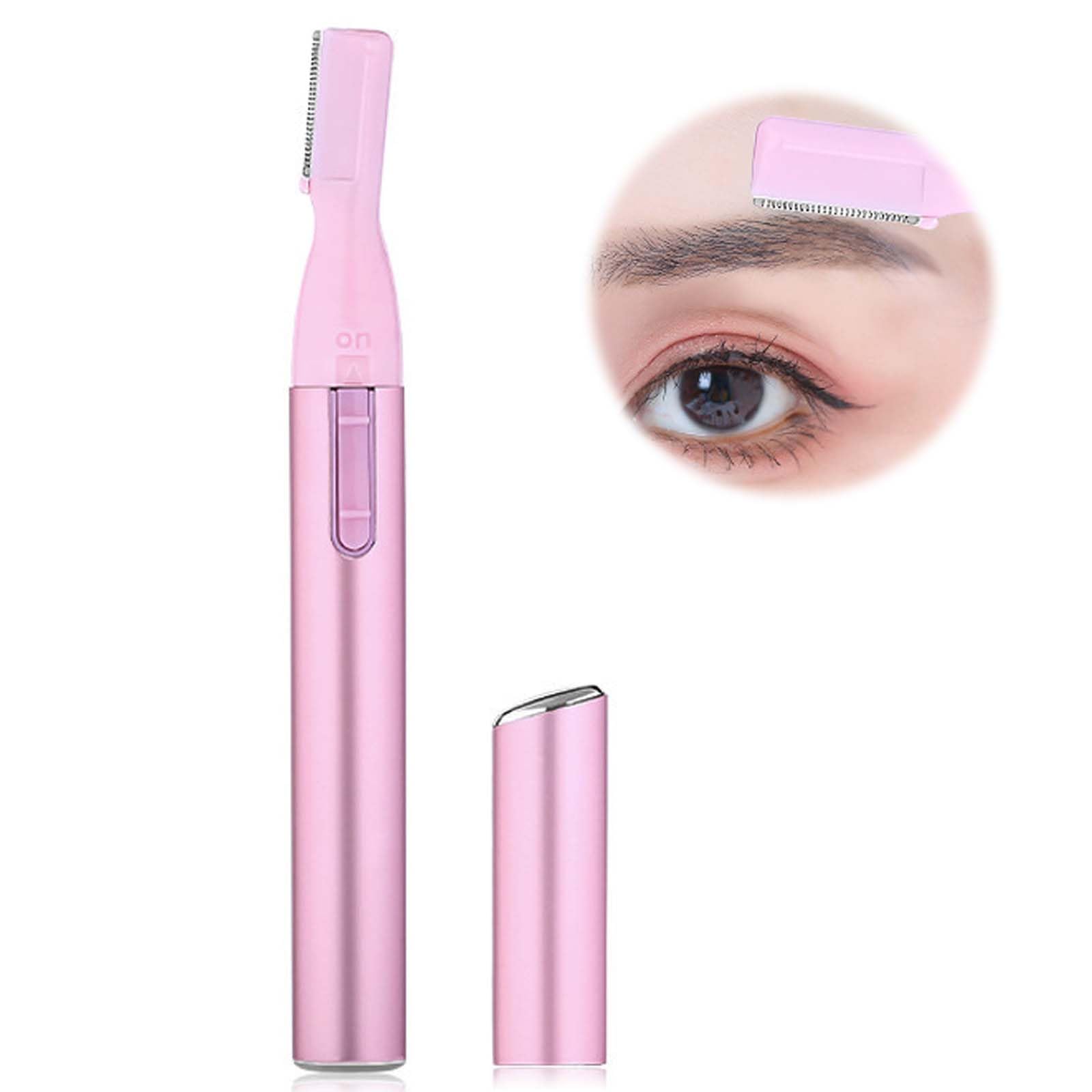 PAVIKE 電気眉毛トリマー 眉毛カミソリ 眉毛シェーバー 眉毛剃りカミソリ 電気眉リムーバー 電動 フェ..