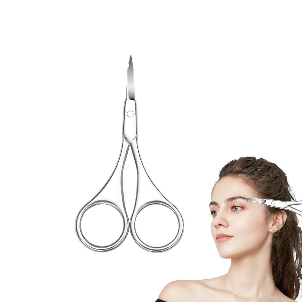 眉用はさみ 鼻毛 眉用 鼻毛はさみ 眉毛はさみ 高級 鼻カッター 耳毛カッター 眉用はさみ ステンレス製 ..