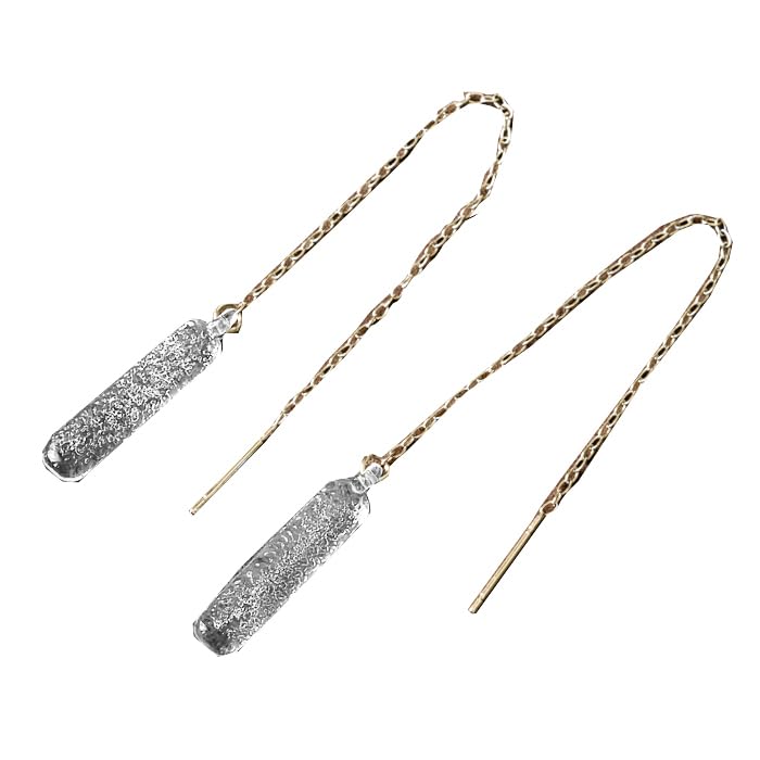 ハリオ ランプワークファクトリー (HARIO Lampwork Factory) ピアス シャーベット HAA-SB-002P チェー..